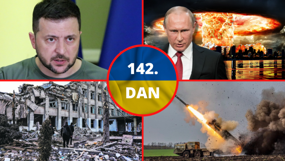 REZIME 142. DANA BORBI U UKRAJINI  Ništa od ublažavanja sankcija, Rusija izvršila precizne udare na ova tri mesta (FOTO/VIDEO)