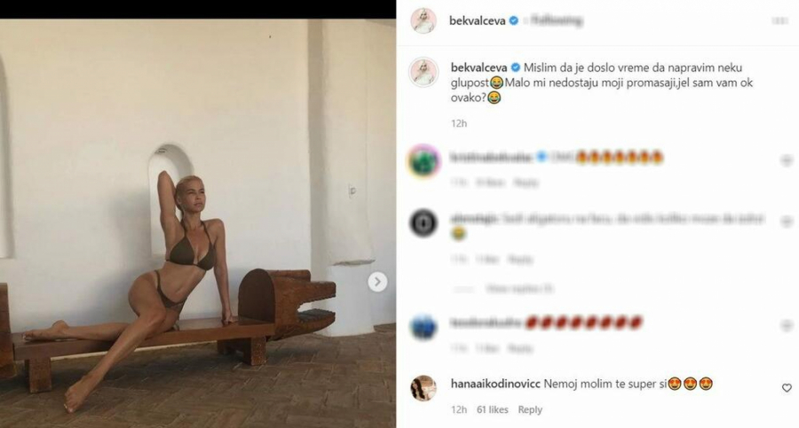 NEMOJ MAMA MOLIM TE Nataša Bekvalac spremna da napravi novu glupost, šokirala objavom, ćerka Hana morala odmah da reaguje (FOTO)