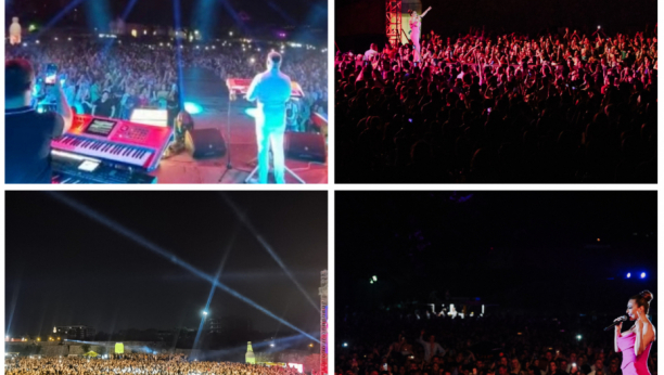 SPEKTAKL KOJI ĆE SE DUGO PREPRIČAVATI Ceca Ražnatović i Saša Matić oborili rekord u Banjaluci (FOTO)