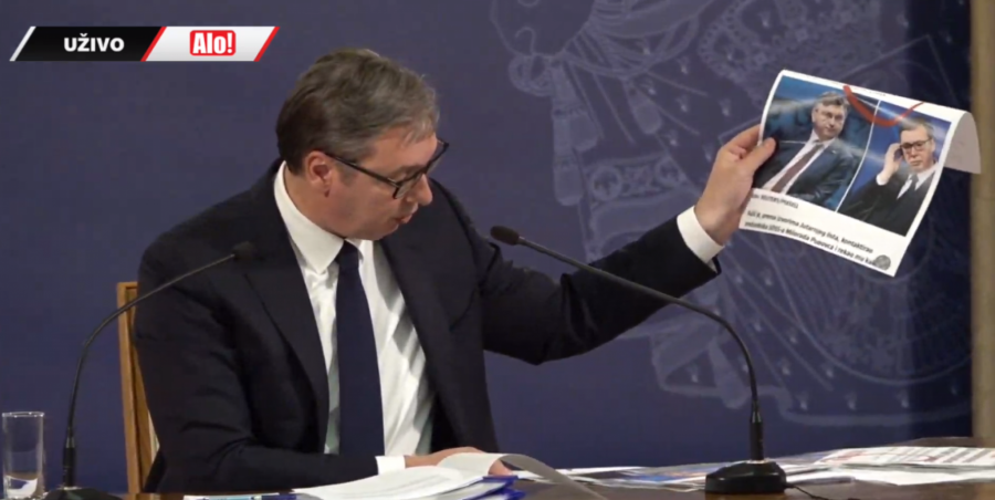 MOĆNA PORUKA VUČIĆA 