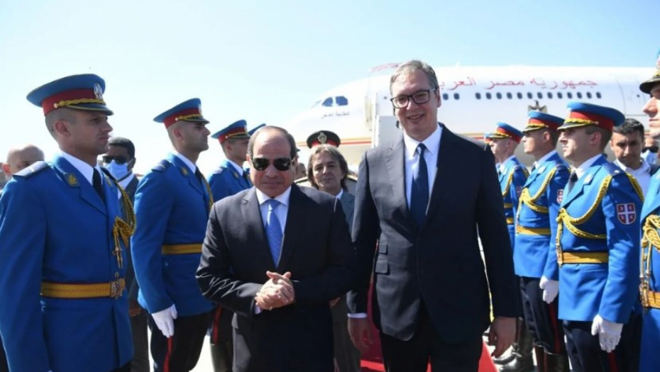 TRADICIONALNO PRIJATELJSTVO SRBIJE I EGIPTA Vučić: Radujem se ovom susretu (FOTO)
