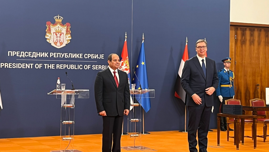 SUTRA VOJNA VEŽBA I PRIKAZ NAORUŽANJA Vučić poručio: Pokazaćemo ono što mislimo da je od interesa za Egipat