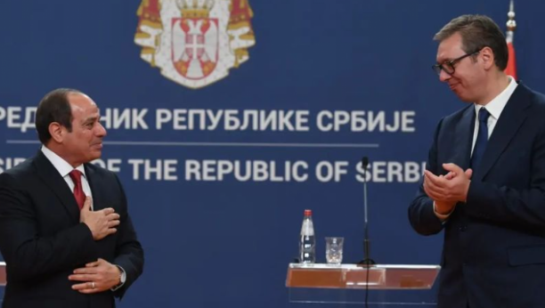VUČIĆ SE ZAHVALIO AL SISIJU "Učvrstićemo staro partnerstvo sa Egiptom!" (FOTO)