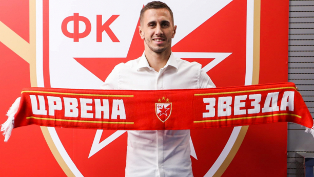 DUGO ČEKANI NAPADAČ STIGAO NA "MARAKANU" Aleksandar Pešić po drugi put u Zvezdi: Nadam se Ligi šampiona