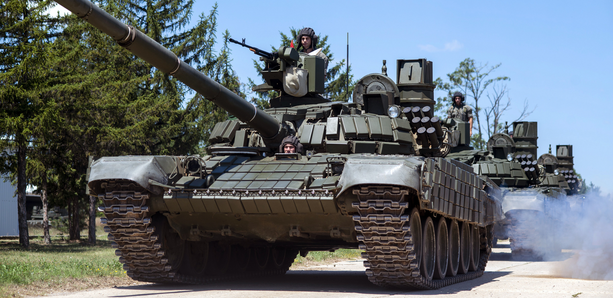 VOJSKA SRBIJE SE NE ZAUSTAVLJA Obuka vojnika na tenkovima T-72 MS (FOTO)