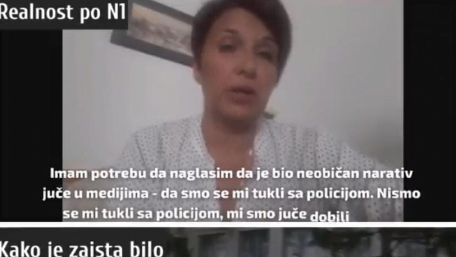 DA LI VIŠE VERUJETE N1 ILI SVOJIM OČIMA? Nisu se tukli s policijom a dobili batine? Pogledate ISTINU (VIDEO)