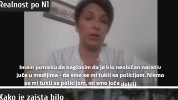 DA LI VIŠE VERUJETE N1 ILI SVOJIM OČIMA? Nisu se tukli s policijom a dobili batine? Pogledate ISTINU (VIDEO)