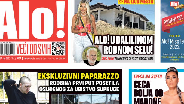 ČITAJTE SUTRA U ALO! Ekskluzivni paparazzo: Prva poseta rodbine suprugu Jelene Marjanović