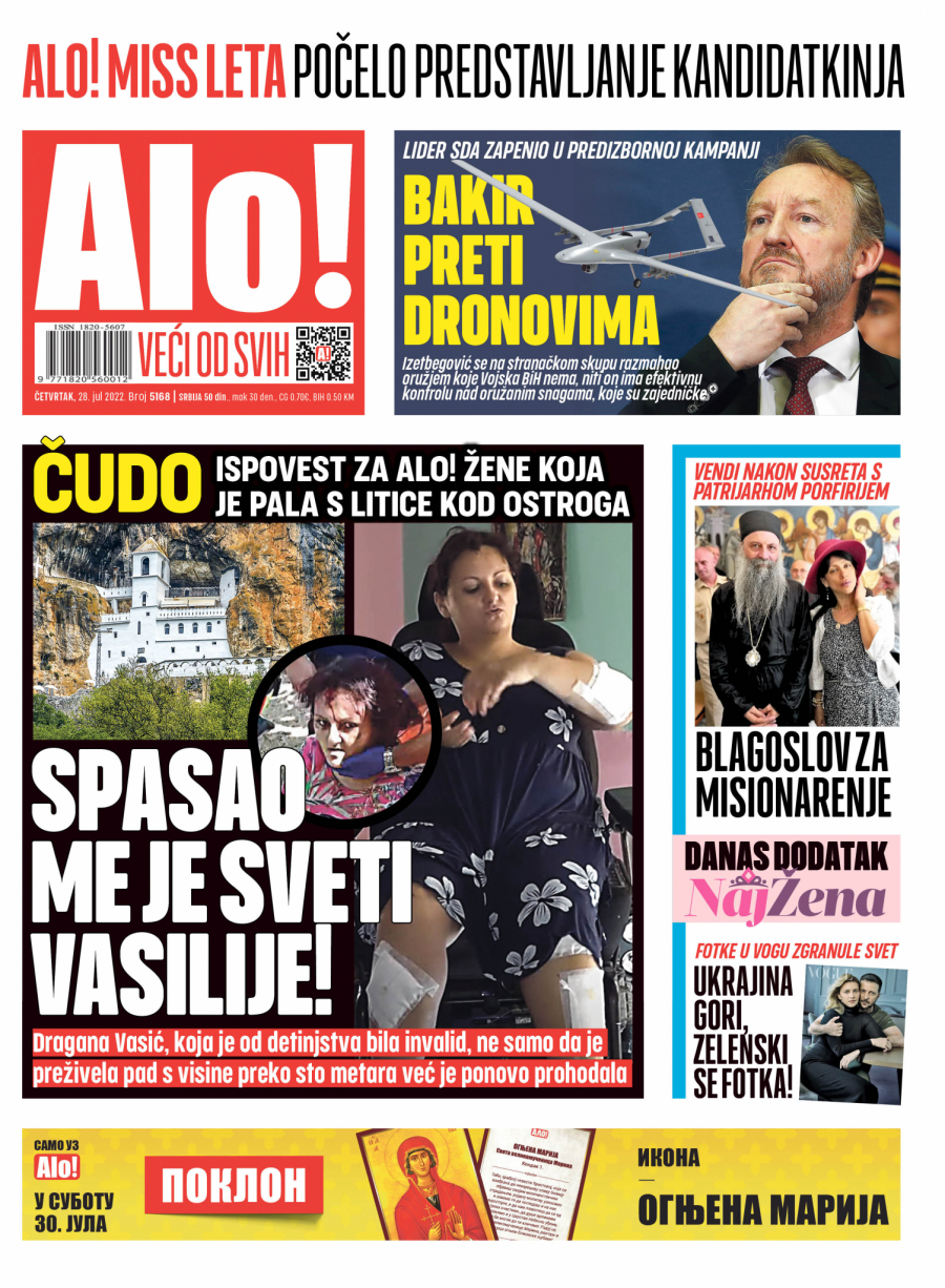 ČITAJTE SUTRA U ALO! Lider SDA zapenio u predizbornoj kampanji: Bakir preti dronovima!