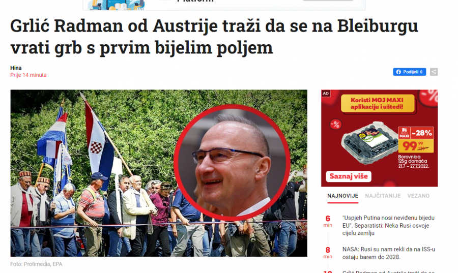 ZBOG OVOGA SU ZABRANILI VUČIĆU DA IDE U JASENOVAC Hrvatska vlada traži da im se vrati ustaški grb, NDH se povampirila! (FOTO)