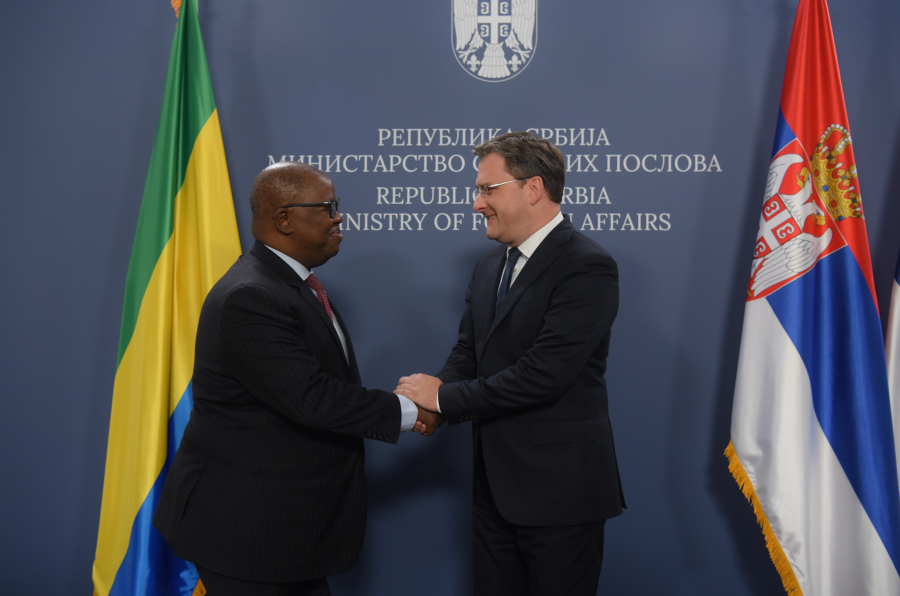 TRADICIONALNI PRIJATELJSKI ODNOSI Ministar Selaković: Potpisano više sporazuma o saradnji Srbije i Gabona (FOTO)