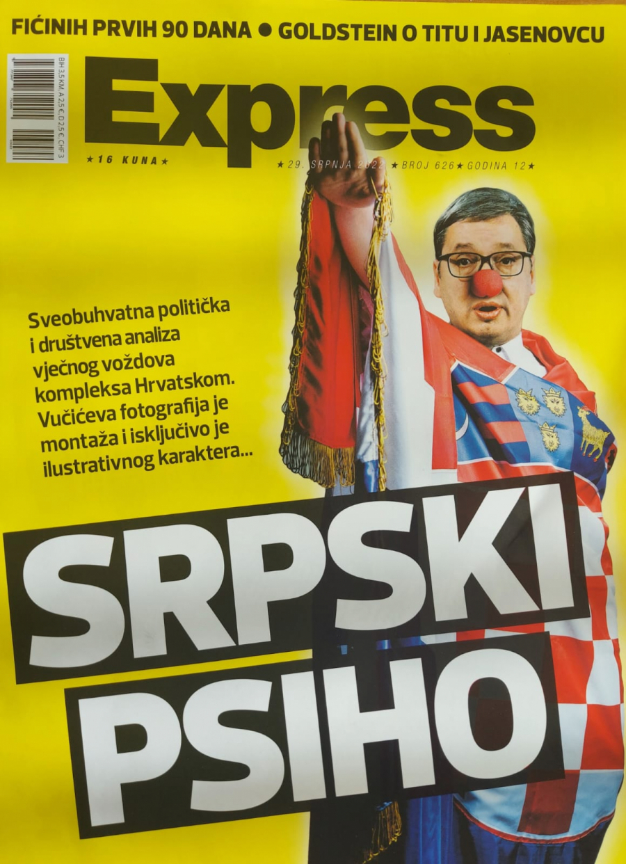 USTAŠA PLENKOVIĆ NARUČIO LIČNE UVREDE PROTIV PREDSEDNIKA SRBIJE Ustaša se bedno sveti zbog Vučićeve borbe za istinu o Jasenovcu! (FOTO)