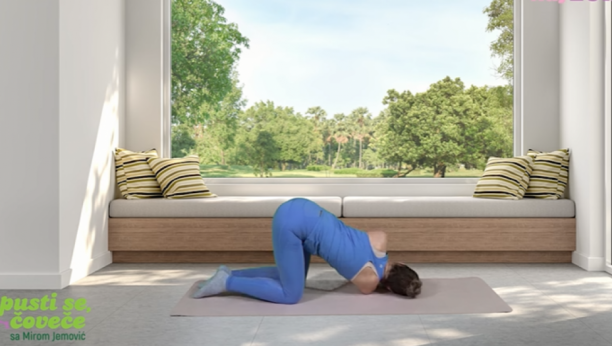 OSEĆAĆETE SE KAO DA STE BILI NA MASAŽI: Instruktorka Mirjana Jemović pokazala vežbu koja otklanja bolove u leđima