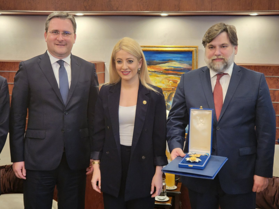 VELIKO PRIZNANJE Predsednik Republike Kipar odlikovao ambasadora Marka Blagojevića