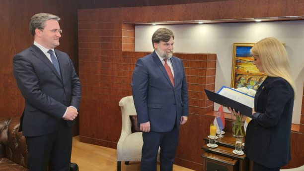 VELIKO PRIZNANJE Predsednik Republike Kipar odlikovao ambasadora Marka Blagojevića