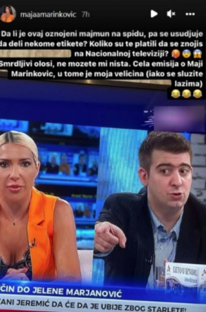 SKANDALOZNO! Maja Marinković ne prestaje da provocira Jovanu Jeremić