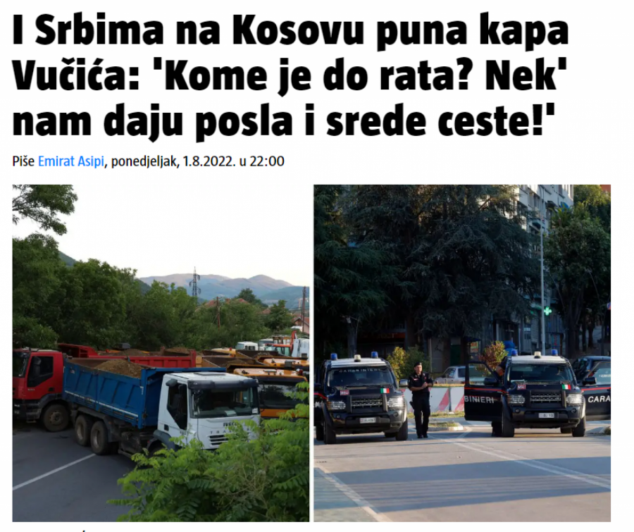 NASTAVLJA SE BOLESNA KAMPANJA Dežmekasti ustaša Plenković halucinira izjave sa Kosova