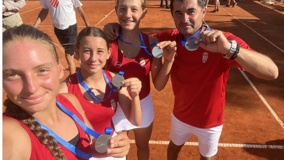 VELIKI USPEH Srbija je teniski vicešampion Evrope