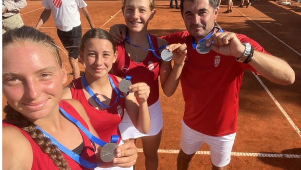 VELIKI USPEH Srbija je teniski vicešampion Evrope
