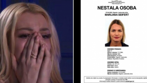 NOVI ŠOKANTNI DETALJI NESTANKA MARIJANE SEIFERT Svedok čuo krik i pljusak u vodu:  Bojala se muža, govorila je da je pusti na miru