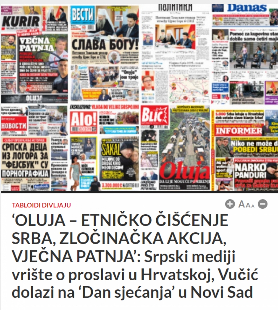 USTAŠE SU BESNE, NE MOGU DA VERUJU Srbi sa Vučićem na čelu više ne ćute o 