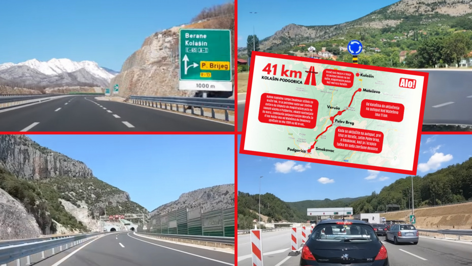 PRVI CRNOGORSKI AUTOPUT Evo kako do mora iz Srbije, zaobilazi se kanjon Morače (FOTO/VIDEO)