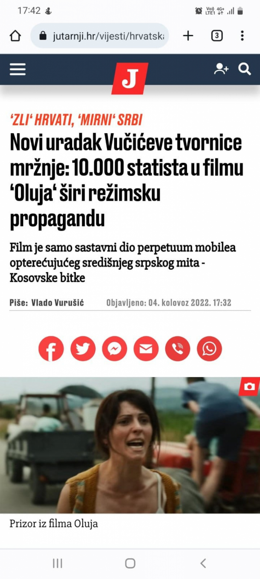 USTAŠA PLENKOVIĆ NAREDIO SVOJIM MEDIJIMA: Udarajte po Vučiću bez milosti, neću mu oprostiti istinu o Oluji!