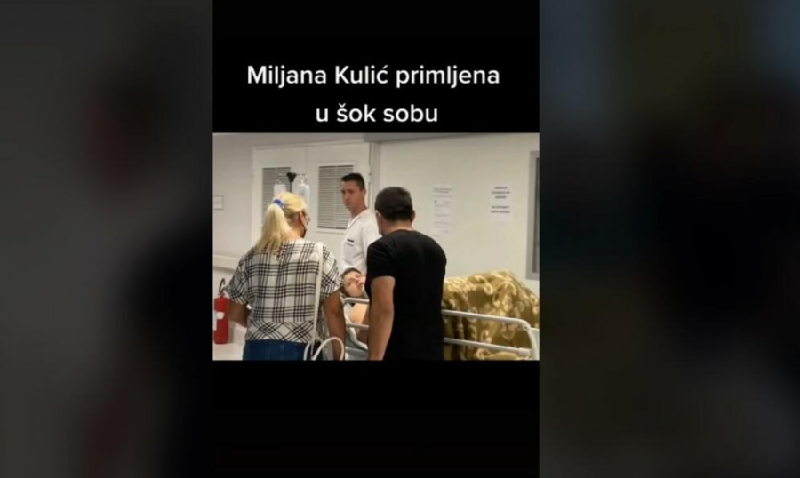 MILJANA PREVEZENA U ŠOK SOBU Evo ko je sve vreme uz nju u bolnici (VIDEO)