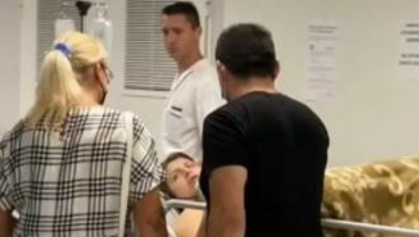 MILJANA PREVEZENA U ŠOK SOBU Evo ko je sve vreme uz nju u bolnici (VIDEO)
