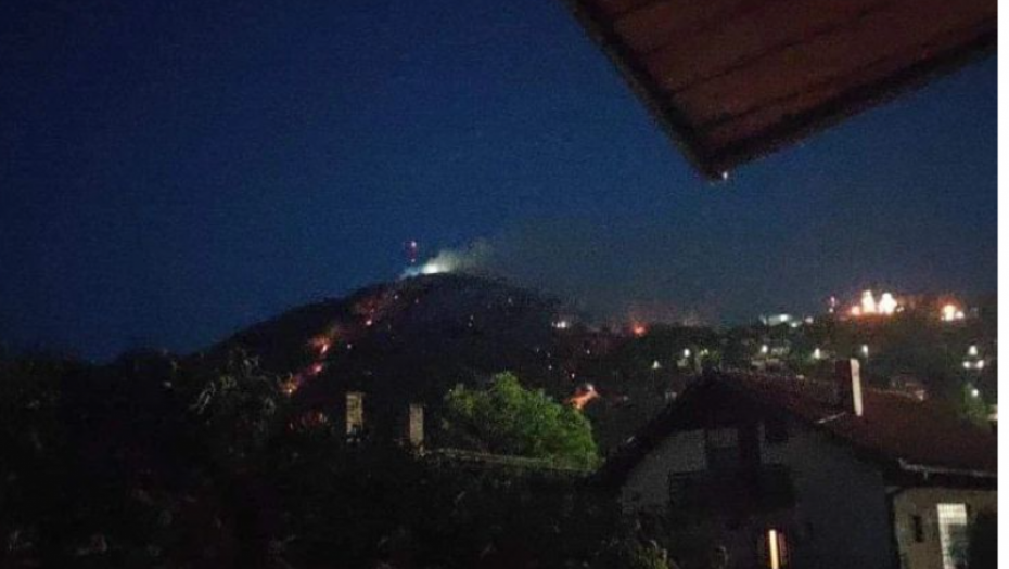 POŽAR SA VRŠAČKOG BREGA ŠIRI SE KA GRADU, BESNI I VEČERAS Ugroženi su i objekti, u pomoć stigli vatrogasci iz Pančeva  (FOTO/VIDEO)