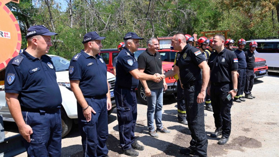 VULIN SAOPŠTIO Požar na Vršačkom bregu suštinski ugašen  (FOTO)