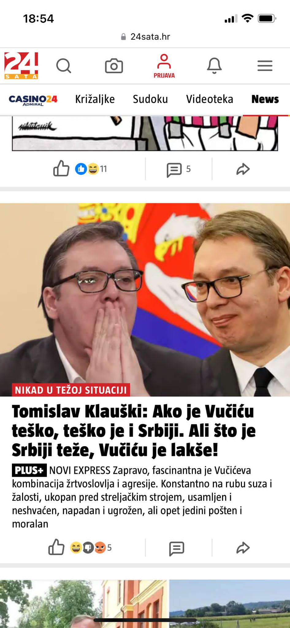 USTAŠKI POGLAVNIK PLENKOVIĆ PORUČIO SVOJIM MEDIJSKIM PSIMA: Dok sam živ Vučiću neću oprostiti što se drznuo da pita za zločin na Petrovačkoj cesti i žrtve Jasenovačkog pokolja!