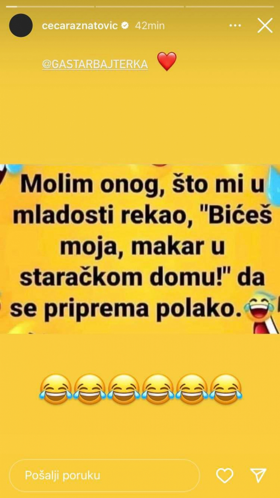 BIĆEŠ MOJA, MAKAR U STARAČKOM DOMU Ceca pokrenula lavinu komentara: Pripremaj se polako (FOTO)
