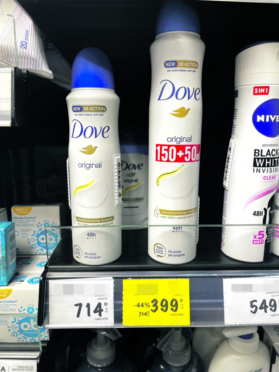 MISTERIJA ZVANA DAV Trgovinski lanci debelo zarađuju na narodu: Dezodorans košta kao 15 kg hleba!