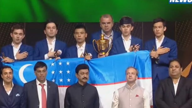 UZBEKISTANCI I UKRAJINKE OSVOJILI ZLATO Olimpijada u Čenaju se završila, naši muškarci dvadeseti, a dame trinaeste