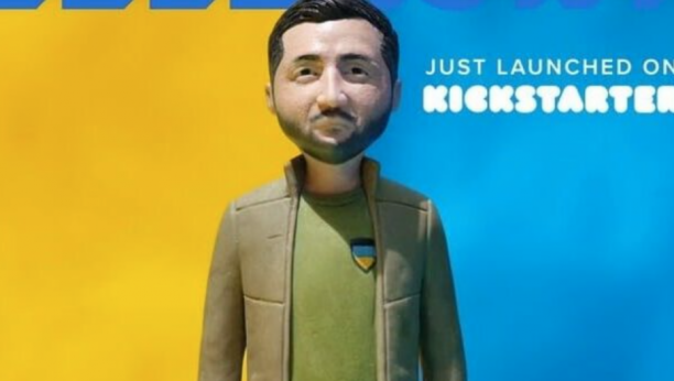 NJUJORŠKA KOMPANIJA PRAVI FIGURICE ZELENSKOG Od prodaje ide pomoć Ukrajini (FOTO)