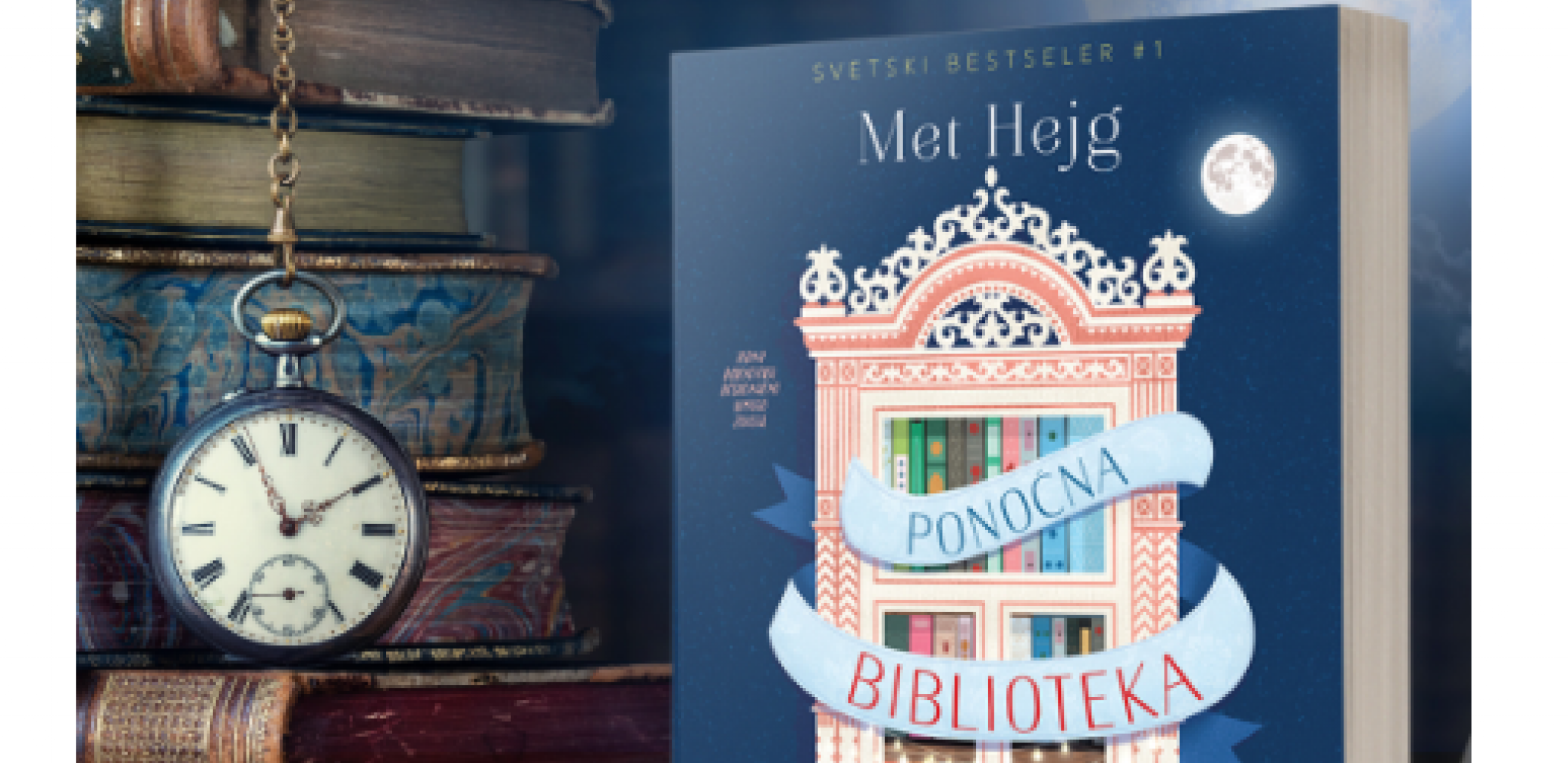 Novi roman bestseler autora Meta Hejga „Ponoćna biblioteka“ uskoro u prodaji