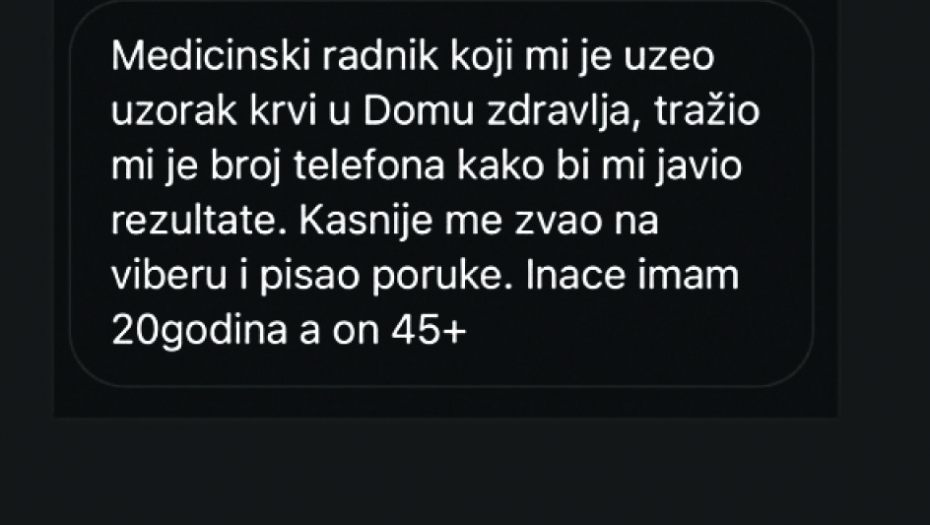 SKUPO DOPISIVANJE Dostavljaču koji je slao poruke i firmi u kojoj je zaposlen preti tužba i kazna od 100.000 dinara