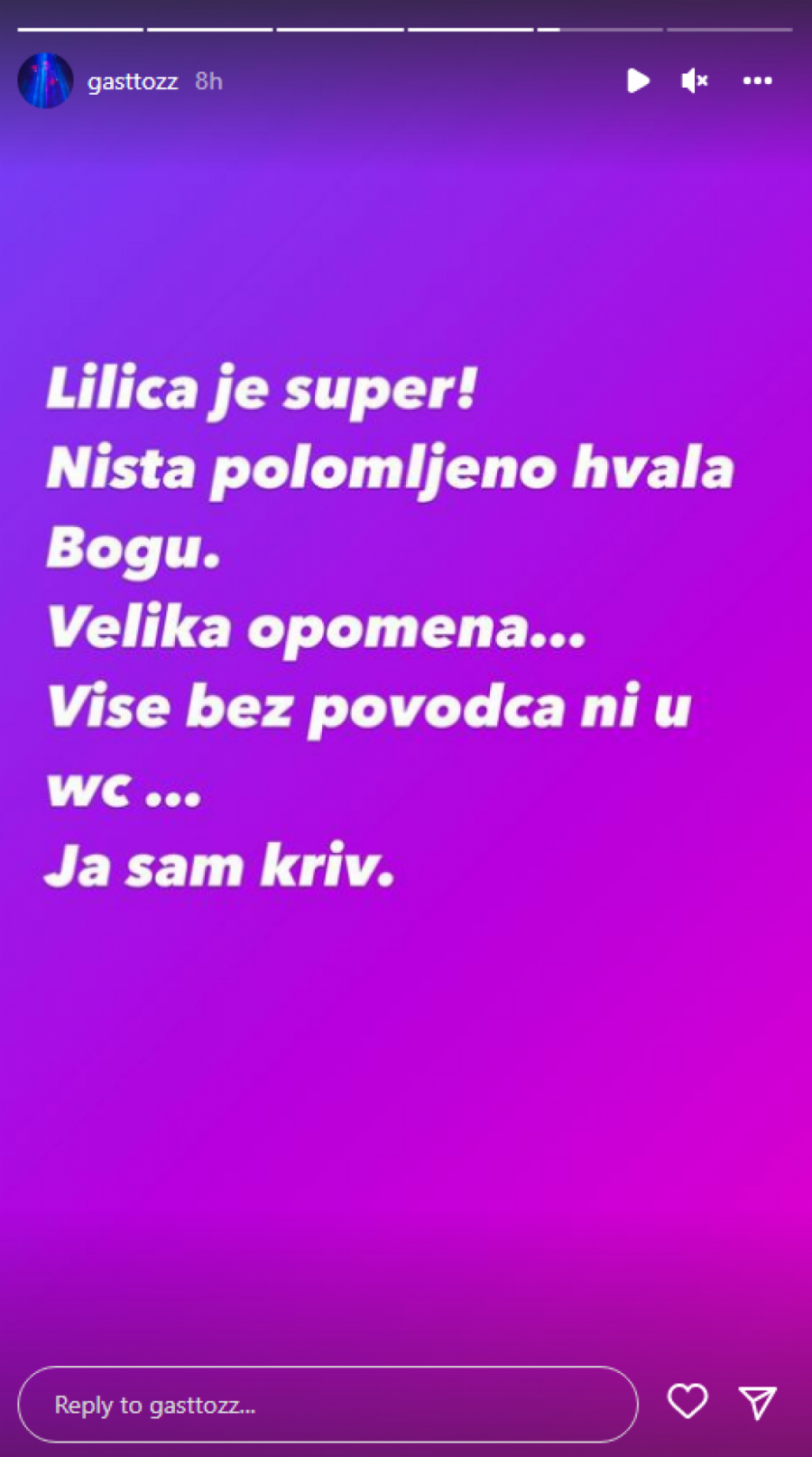 MOG PSA JE PREGAZIO AUTO, JA SAM KRIV Gastoz očajan: Gospodin nije ni zastao, u trenutku sam se zapitao gde živim