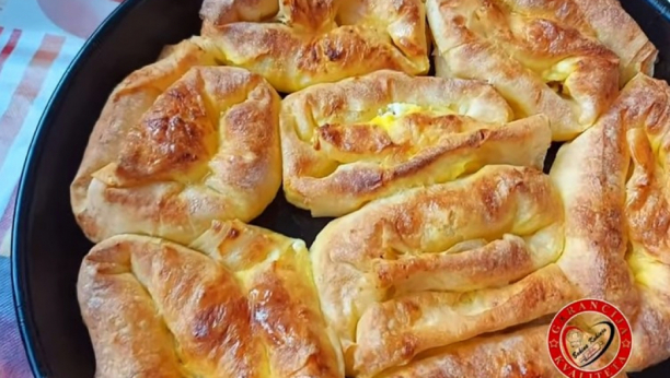 DA VAM JUTRO ZAMIRIŠE NA DOMAĆE Vruće hrskave uvijače sa sirom kao iz pekare, gotove za 5 minuta