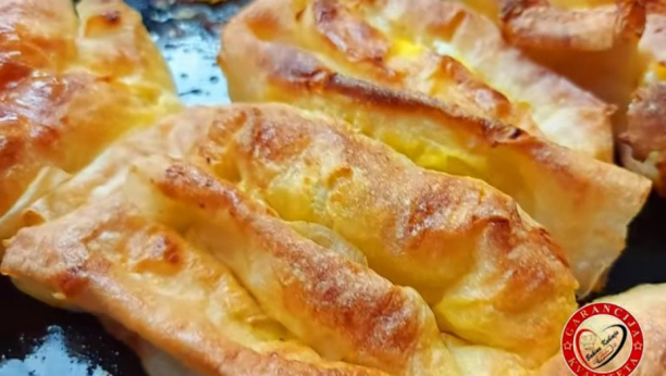 DA VAM JUTRO ZAMIRIŠE NA DOMAĆE Vruće hrskave uvijače sa sirom kao iz pekare, gotove za 5 minuta