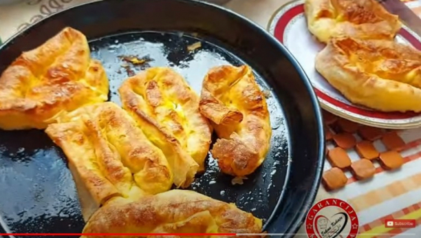 DA VAM JUTRO ZAMIRIŠE NA DOMAĆE Vruće hrskave uvijače sa sirom kao iz pekare, gotove za 5 minuta