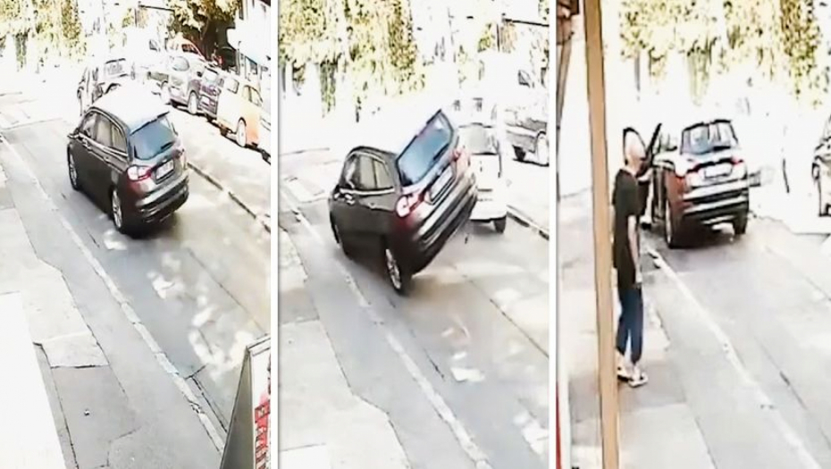 U SUDARU DVA VOZILA STRADAO PEŠAK Jeziv udes dogodio se na Zvezdari (FOTO,VIDEO)