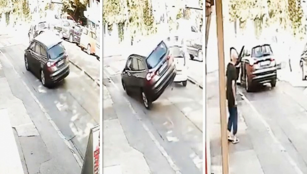 U SUDARU DVA VOZILA STRADAO PEŠAK Jeziv udes dogodio se na Zvezdari (FOTO,VIDEO)