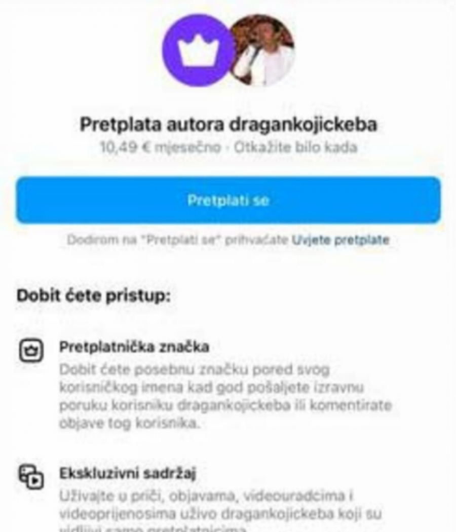 PEVAČ OVO NAPLAĆUJE 10 € ! Keba poklekao trendovima pa iskoristio priliku, evo o čemu je reč