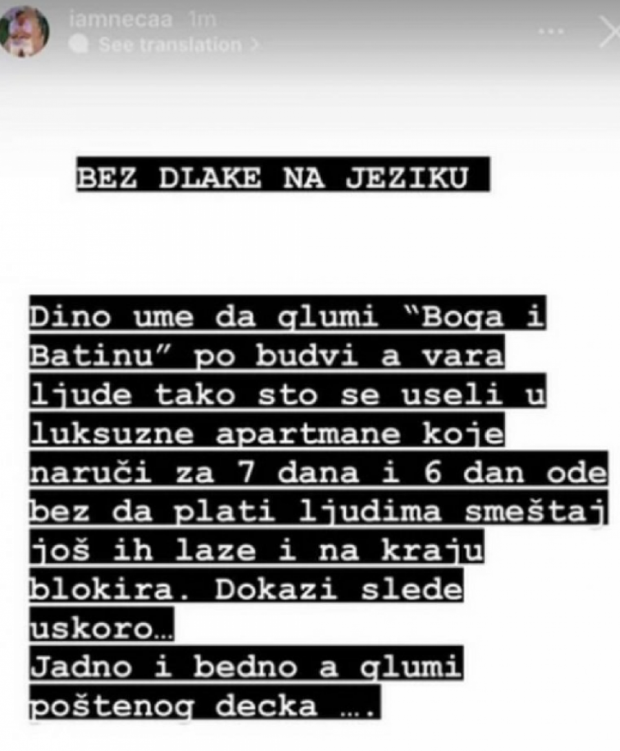 NECA OBJAVIO DOKAZ! Ovaj bivši zadrugar vara i laže vlasnike apartmana, isplivali svi detalji (FOTO)