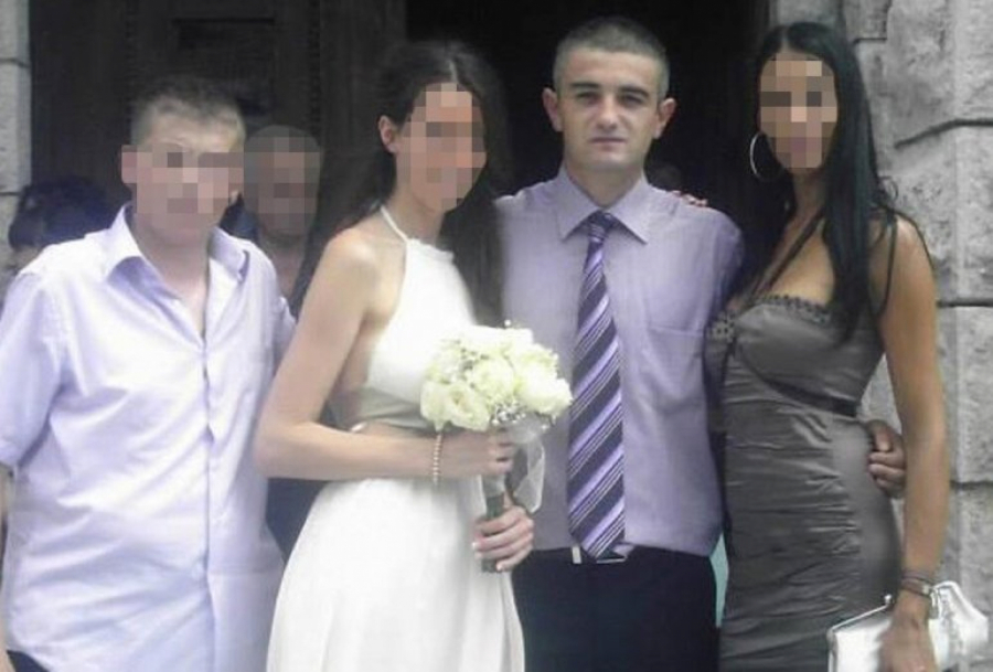 ŽIVOT MONSTRUMA PRE MASAKRA NA CETINJU Ovako su Borilović i njegova žena izgledali na venčanju (FOTO)