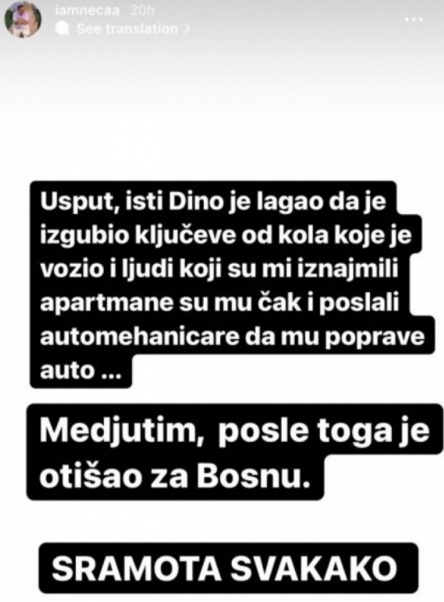 NECA OBJAVIO DOKAZ! Ovaj bivši zadrugar vara i laže vlasnike apartmana, isplivali svi detalji (FOTO)