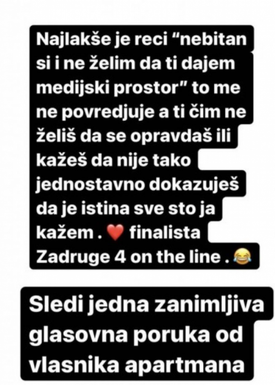NECA OBJAVIO DOKAZ! Ovaj bivši zadrugar vara i laže vlasnike apartmana, isplivali svi detalji (FOTO)