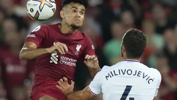 NOVI KIKS LIVERPULA "Redsi" sa igračem manje izvukli bod protiv Milivojevićevog Palasa